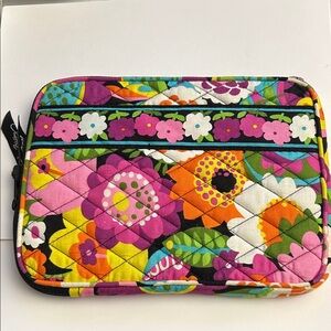 Vera Bradley va va bloom Floral Quilted Tablet Sleeve kindle/cosmetic case etc